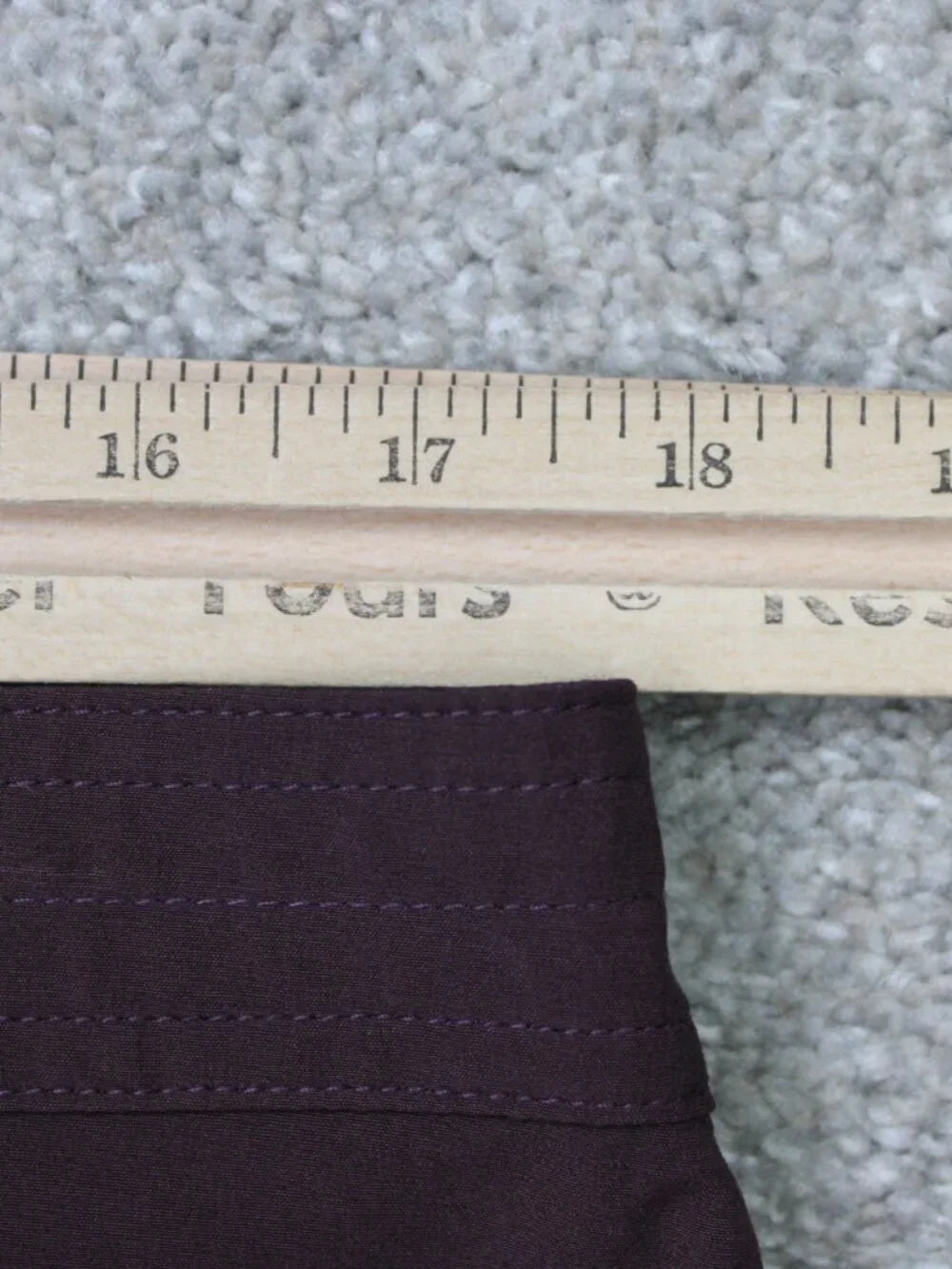 Fabletics Board Shorts Mens 35 Purple Hybrid Unlined 7
